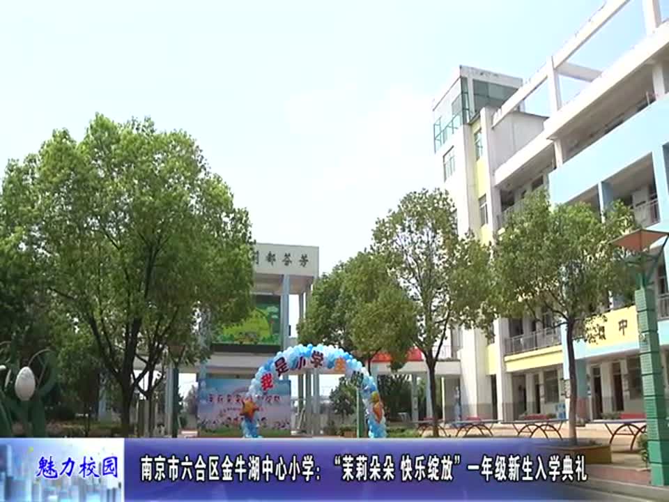 金牛湖中心小学:“茉莉朵朵 快乐绽放”一年级新生入学典礼
